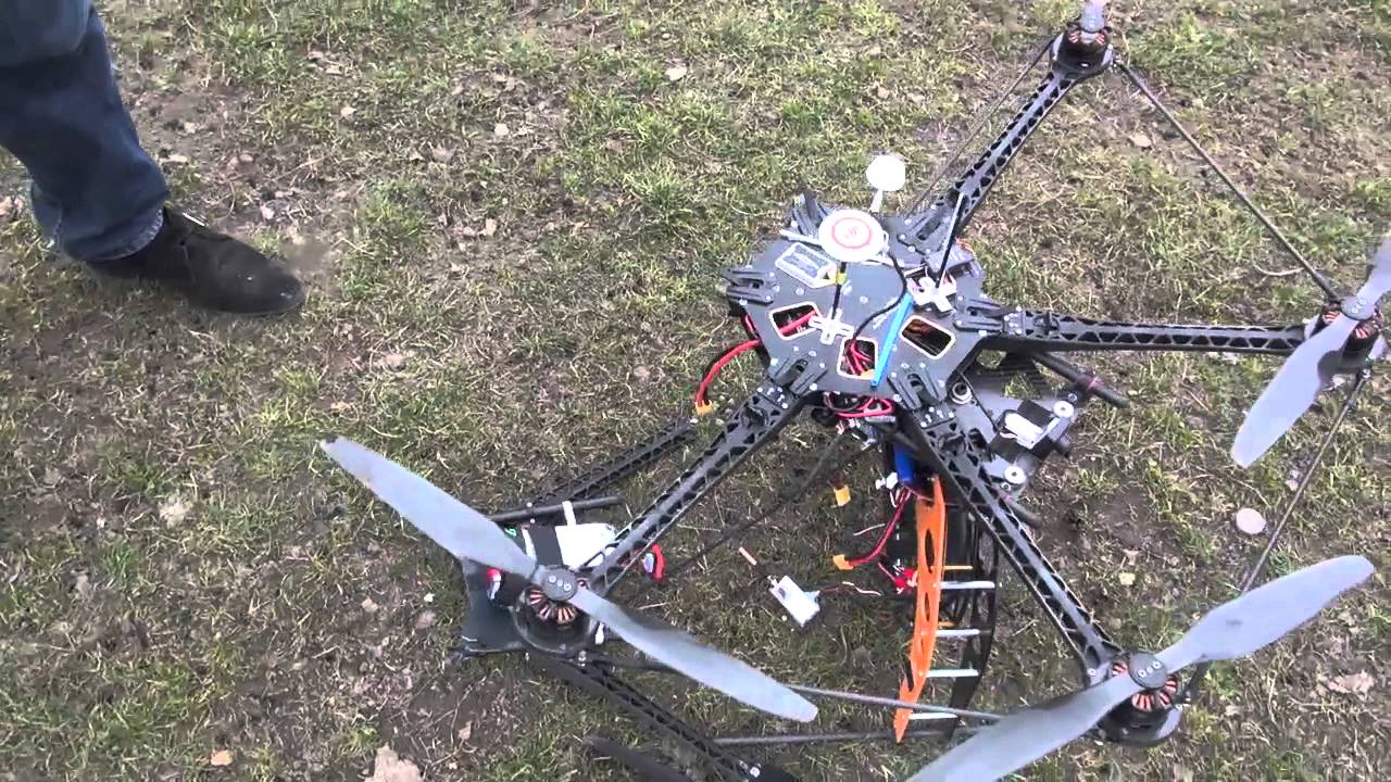 Drone show crash